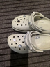 卡駱馳（crocs）厚底云朵洞洞鞋戶外休閑時(shí)尚一腳蹬沙灘鞋拖鞋 206750 206750-2Y2 36 -37 曬單實(shí)拍圖