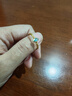曼卡龍黃金戒指蔚藍(lán)·海上月足金戒指女5G珠寶首飾計(jì)價(jià)精品禮物 【15#】含工費(fèi)229元/克 3.03g 曬單實(shí)拍圖