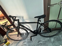喜德盛公路自行車(chē)RC200/RC160入門(mén)休閑14速變速鋁合金車(chē)架公路車(chē) 25款RC200 黑/銀 700C*480（建議身高165-175） 曬單實(shí)拍圖