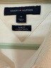 TOMMY HILFIGER【透氣舒適】夏季男裝珠地網(wǎng)眼撞色袖口修身短袖POLO衫JA239 米白色AWD M （推薦：130-140斤） 曬單實(shí)拍圖