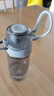 膳魔師（THERMOS）水杯550ML塑料便攜運動水杯男女士隨手杯子Tritan材質(zhì)TCSD-550 GY 曬單實拍圖