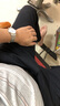 勁霸男裝（K-Boxing）【綿羊毛】男士商務(wù)商旅褲褲裝|HQBG1905 深蘭 33  曬單實(shí)拍圖