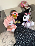 MY MELODY美樂蒂抱枕毛絨玩偶娃娃三麗鷗七夕情人節(jié)禮物女孩生日 曬單實(shí)拍圖