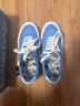 VISION STREET WEAR官方PSYCHO限定系列FLAT TOP多色低幫街頭板鞋平底帆布鞋男女鞋 天空藍 常規款 42.5 曬單實(shí)拍圖