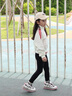 安踏兒童運動鞋女大童鞋2025秋季新品潮流舒適布朗尼學(xué)生休閑鞋 【女款布朗尼】黑/白/粉8829-3 33 腳長約20.5cm 曬單實拍圖