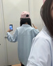 SIINSIIN防曬衣女遮陽透氣寬松襯衫2025新款女款夏薄款外套開衫 曬單實(shí)拍圖