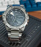 卡西歐（CASIO）手表男表鋼鐵黑暗之心黑武士GST400/100防水運動表節(jié)日禮物送男友 GST-B400D-1A 金屬表帶銀色 曬單實拍圖