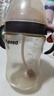 世喜吸管奶瓶1-3歲直飲杯嬰兒ppsu一12個(gè)月以上寶寶300ml帶重力球手柄 曬單實(shí)拍圖