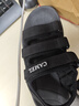 駱駝魔術(shù)貼沙灘涼鞋女百搭厚底休閑涼鞋三段式增高運動(dòng)涼鞋 L25M162015 黑色 37 曬單實(shí)拍圖