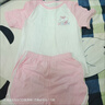 巴布豆（BOBDOG）女童夏季套裝2025新款家居服時(shí)髦洋氣百搭時(shí)尚兒童短袖T恤 engt彩馬巴布水晶紫 130 曬單實(shí)拍圖