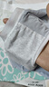莫代爾無(wú)痕內褲女7A抗菌棉內檔收腹舒適透氣高彈輕薄中腰三角褲 3條裝【膚色+淺綠+藍色】 L （建議100-120斤） 曬單實(shí)拍圖