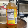 BRAGG博饒谷濃縮原漿蘋果醋473ml進口0糖0脂肪0熱量健身生酮飲料 曬單實拍圖