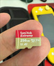 閃迪（SanDisk）256GB TF(MicroSD)內(nèi)存卡 4K極速金卡A2 V30 U3行車記錄儀 運動相機無人機 監(jiān)控存儲卡 讀190MB/s 曬單實拍圖