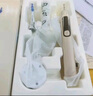 飛利浦（PHILIPS）【肖戰(zhàn)同款】電動(dòng)牙刷鉆石7系Pro 護(hù)敏刷 棉花糖刷頭 送男生/女友 生日七夕禮物 曙光金 曬單實(shí)拍圖
