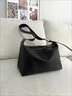 ANYSMIC奢侈品包包女包大牌高端品牌女士包2026女神節單肩斜挎真皮托特包 黑色 曬單實(shí)拍圖