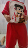 浪莎兒童睡衣男小童夏季短袖薄款純棉家居服男孩中大童夏天學(xué)生套裝 LQ21195 130 建議120-130CM/55斤左右 曬單實(shí)拍圖