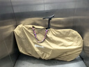 Rhinowalk犀牛自行車裝車包公路車山地車收納袋輕便防水防塵地鐵高鐵托運(yùn) 【卡其色】RM268裝車包 適用于26-27.5寸自行車 曬單實(shí)拍圖