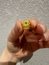 世紀(jì)緣黃金轉(zhuǎn)運(yùn)珠女寶寶象足金古法紅寶石路路通串珠diy送女友七夕禮物 2.61g 曬單實(shí)拍圖