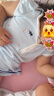 戴維貝拉（DAVE＆BELLA）汽水棉兒童裙子女童連衣裙公主裙女孩夏裝嬰兒夏季寶寶運(yùn)動服 淺藍(lán)色 100 cm（建議身高90-100cm） 曬單實(shí)拍圖