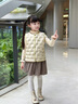 高梵兒童羽絨服黑金5.0鵝絨服男女童寶寶保暖輕薄羽絨馬甲可收納內膽 YT乳酪白 120 (充絨量26g) 曬單實拍圖