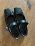 CHARLES&KEITH25秋新品平底方頭一字扣芭蕾瑪麗珍鞋七夕禮物CK1-71720095 Dark Brown深棕色 38 （245） 曬單實拍圖