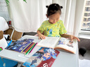 艾杰普哪吒敖丙畫畫本3-6歲玩具小學(xué)生描摹本涂色涂鴉繪畫本4本12色彩鉛 曬單實拍圖