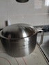 三四鋼（SSGP）泡面碗帶蓋餐盒大號(hào)保溫飯盒單個(gè)學(xué)生宿舍吃面食堂快餐杯方便面碗 304泡面碗：1100毫升 曬單實(shí)拍圖