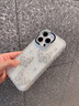 夢(mèng)妮熊適用蘋果16promax手機(jī)殼iphone15新款水鉆鏡頭膜14珍珠蝴蝶貝殼紋13氣囊防摔按鍵全包高級(jí)好看外女 【純色蝴蝶】AI相機(jī)按鍵+珍珠水鉆+帶鏡頭膜 iPhone 16 曬單實(shí)拍圖
