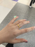 卡鉑亞古法黃金戒指足金9999平安無事實(shí)心方戒男女款對戒結(jié)婚素圈指環(huán) 古法黃金戒指 4.65克（17號）寬約3.9mm 曬單實(shí)拍圖