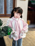 奧特曼童裝兒童外套春秋2025新款洋氣女童連帽夾克女寶寶韓系卡通衣服潮 粉色 80 建議75-85cm9-12月 曬單實拍圖