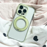 米弗希【AI拍照按鍵】糖果色適用iPhone16ProMax手機(jī)殼蘋(píng)果15pro磁吸支架14Pro透明13外殼16plus全包套 【綠色】360度旋轉(zhuǎn)磁吸支架-相機(jī)按鍵全包 iPhone 16 pro 曬單實(shí)拍圖