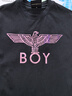 BOY LONDON夏季女款黑色休閑大翅膀潮牌連衣裙W17903 黑色 S 曬單實拍圖