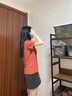 妙歌高端商務(wù)polo衫工作服裝定制印logo企業(yè)公司團(tuán)體文化衫短袖t恤夏 A款【涼感索羅娜5A抗菌】落日橙 2XL 曬單實(shí)拍圖