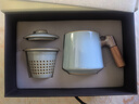 琦軒源汝窯陶瓷茶杯辦公杯內膽過(guò)濾茶水分離喝水杯子馬克杯商務(wù)伴手禮品 曬單實(shí)拍圖
