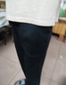 安踏（ANTA）運動褲夏季新款男士薄款束腳寬松休閑衛(wèi)褲春秋純黑色棉拉鏈長褲子 黑色（薄款束腳-拉鏈口袋-刺繡） L /175(120-140斤） 曬單實拍圖