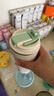 杯具熊（BEDDYBEAR）雙飲保溫杯女士高顏值咖啡杯帶吸管水杯學(xué)生杯子禮物500ml花間綠 曬單實(shí)拍圖