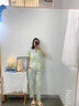 婧麒（JOYNCLEON）月子服春夏款孕婦哺乳睡衣產(chǎn)后外出棉紗布透氣不悶 L Jyz179351 曬單實拍圖