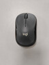 羅技（Logitech）M185鼠標 無線鼠標 辦公鼠標 對稱鼠標 黑色灰邊 帶無線2.4G接收器 曬單實拍圖