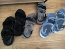 斯凱奇（Skechers）七夕禮物涼鞋女夏季透氣涼拖鞋運(yùn)動(dòng)涼拖鞋平底溯溪鞋沙灘鞋141451 曬單實(shí)拍圖