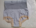 咖啡因收腹內(nèi)褲女束腰提臀高腰紫杉醇底襠女士三角褲 S咖啡因 藍(lán)色 1條 均碼 （80-150斤） 曬單實(shí)拍圖