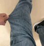 HLA海瀾之家牛仔褲男25微彈時尚錐形九分褲子男夏季 曬單實拍圖