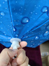 傘帽頭戴雨傘帽子釣魚頭戴太陽傘戶外采茶環(huán)衛(wèi)防曬斗笠傘釣魚傘折疊大號1 單層大號77雨滴藍【升級黑膠防曬款】 曬單實拍圖