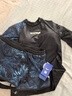 美津濃（MIZUNO）泳衣女分體長(zhǎng)袖防曬速干運(yùn)動(dòng)泳裝保守顯瘦度假沙灘褲G3302黑XL 曬單實(shí)拍圖