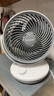 夏普（SHARP)小風(fēng)鈴空氣循環(huán)扇電風(fēng)扇家用小型桌面臺式宿舍臥室辦公室靜輕音抑菌扇葉搖頭臺扇PJ-CA230B-A 曬單實拍圖