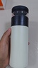 京東京造 保溫杯【茶水分離】男女士高檔大容量316L不銹鋼 雅致白500ml 曬單實(shí)拍圖
