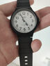 卡西歐（CASIO）MQ-76-1A 2A 7A 8A 經(jīng)典復古男女指針表學(xué)生防水百搭小黑表石英表 MW-240-7B皓月白 【附加貼膜】 曬單實(shí)拍圖