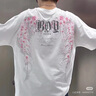 BOY LONDON【繁花】潮牌T恤情侶款短袖櫻花翅膀印花N01712 白色 M 曬單實(shí)拍圖
