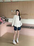 人本女鞋夏季新款百搭德訓(xùn)鞋休閑運(yùn)動(dòng)鞋子女透氣愛心輕便不累腳登山鞋 米卡其 36 曬單實(shí)拍圖