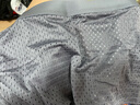 恒源祥男士冰絲內(nèi)褲男款桑蠶絲養(yǎng)護(hù)防陰囊透氣潮濕男平角四角短褲 4條眼鋅灰+鈷藍(lán)+鉑灰+鉬綠 120S 2XL 180/適合體重140-160斤 曬單實拍圖