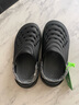 森馬運(yùn)動(dòng)涼拖鞋男款夏季軟底踩屎感防滑包頭拖外穿兩用可開車沙灘涼鞋 黑色【基礎(chǔ)款】 40-41 (250mm) 曬單實(shí)拍圖